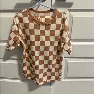 Joe Fresh x Jessi Cruickshank Checkered tee and short set